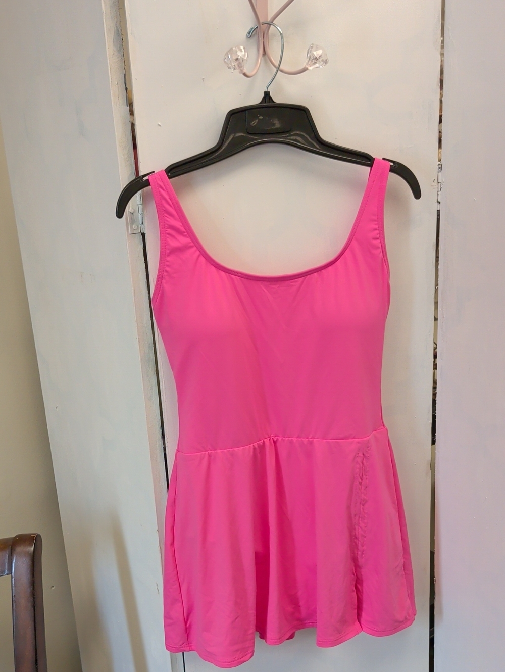 Carmen Marc Valvo Neon Pink Swim Top